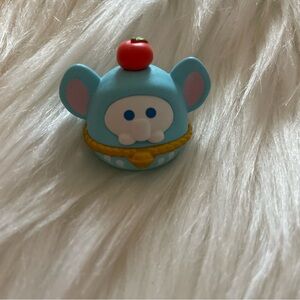 Blue and Red Cartoon Elephant Toy Mini Accessory